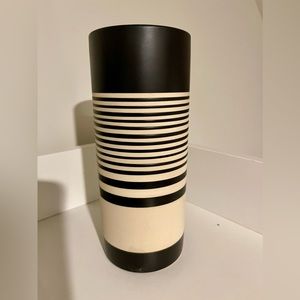 Striped vase